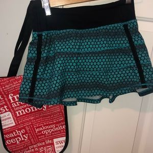 Lululemon pacer rival II skirt